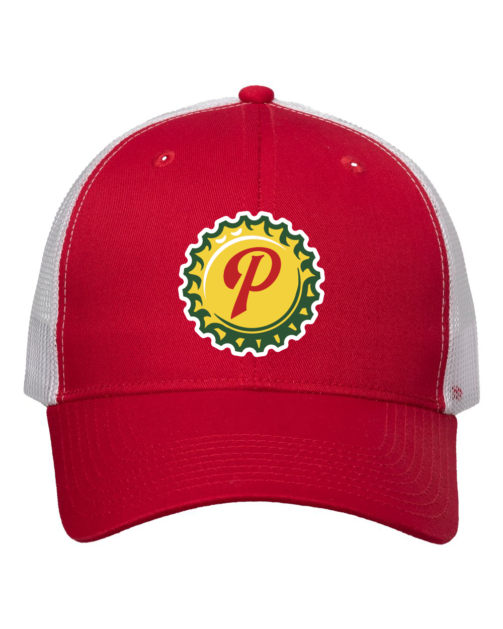 Pop Tops Mesh-Back Twill Trucker Cap