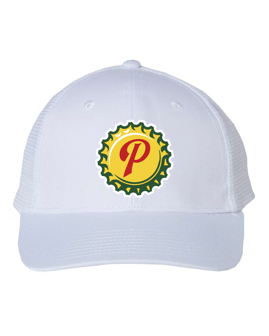 Pop Tops Mesh-Back Twill Trucker Cap