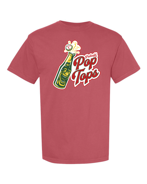 Pop Tops Premium Comfort Colors Youth Garment-Dyed Heavyweight T-Shirt