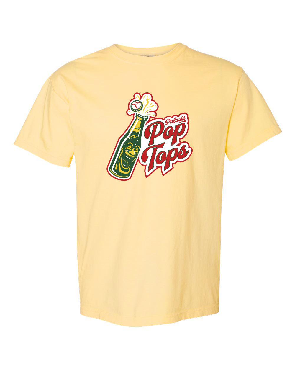 Pop Tops Premium Comfort Colors Unisex Garment-Dyed Heavyweight T-Shirt