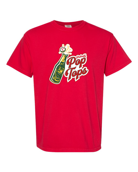 Pop Tops Premium Comfort Colors Unisex Garment-Dyed Heavyweight T-Shirt