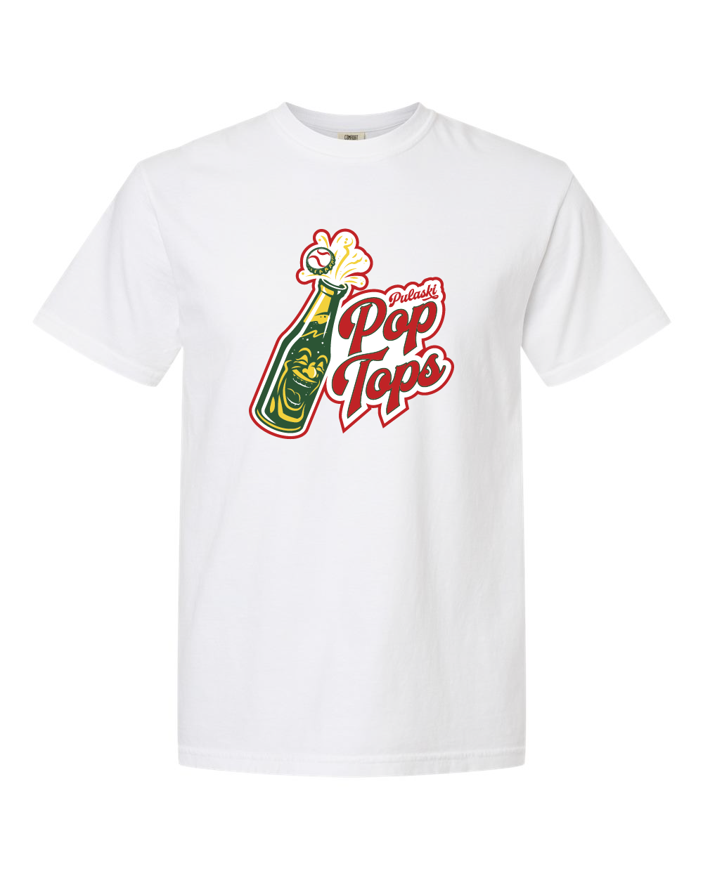Pop Tops Premium Comfort Colors Unisex Garment-Dyed Heavyweight T-Shirt