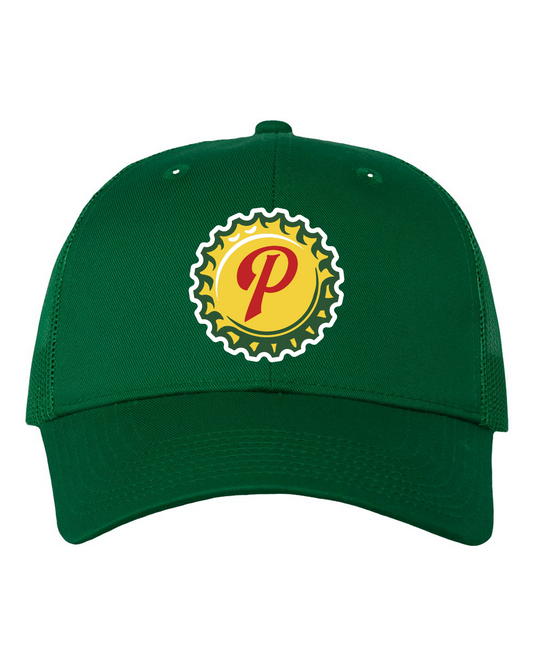 Pop Tops Mesh-Back Twill Trucker Cap
