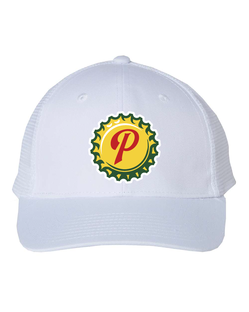 Pop Tops Mesh-Back Twill Trucker Cap